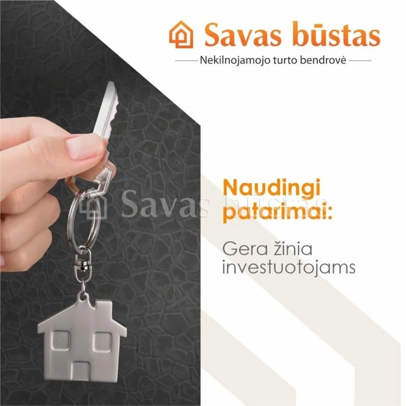 Gera žinia investuotojams