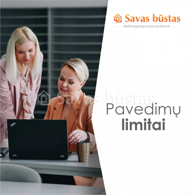 Atkreipkite dėmesį į pavedimų limitus