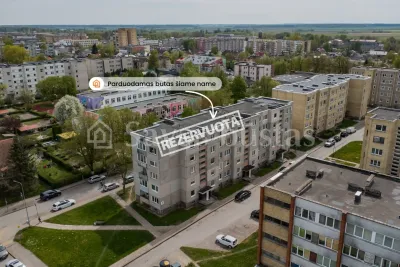 Parduodamas 3 kambarių butas Radviliškio rajone, Kaštonų g.