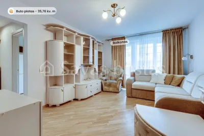 Parduodamas 1 kambario butas su balkonu Telšiuose, Luokės g. 75 (nuotrauka 2)