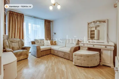 Parduodamas 1 kambario butas su balkonu Telšiuose, Luokės g. 75 (nuotrauka 4)