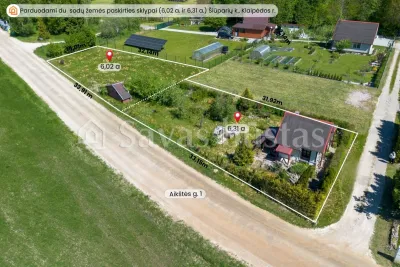 Parduodamas 12.33 a sklypas Klaipėdos rajone