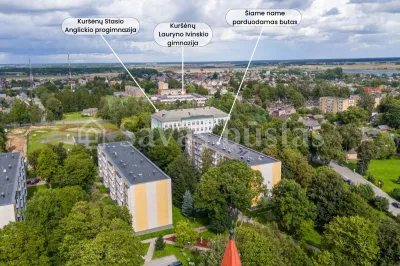 Parduodamas 3 kambarių butas Šiaulių rajone, Kuršėnų m. (nuotrauka 2)