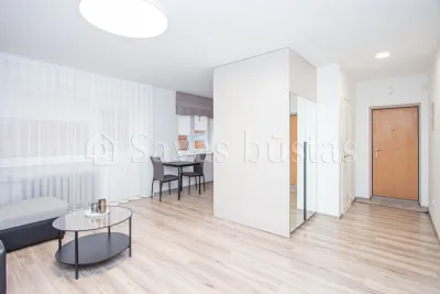 Išnuomojamas miesto centre pilnai įrengtas 2 kambarių butas, Vasario 16-osios g. 31, Šiauliuose (nuotrauka 3)
