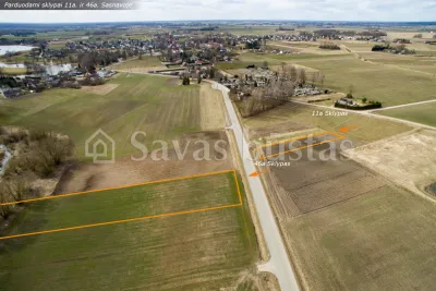 Parduodamas 57 a sklypas Marijampolės savivaldybėje, Pamiškės g. (nuotrauka 3)