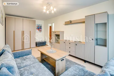 Išnuomojamas moderniai įrengtas 1 kambario butas Šiaulių miesto centre Talšos g. 6