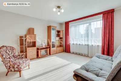 Išnuomojamas tvarkingas 2 kambarių butas 1 - ajame aukšte Dainų g. 46A, Šiauliuose (nuotrauka 3)