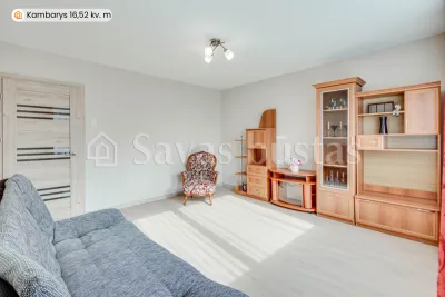 Išnuomojamas tvarkingas 2 kambarių butas 1 - ajame aukšte Dainų g. 46A, Šiauliuose (nuotrauka 4)