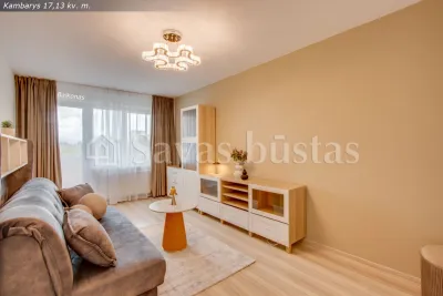 Parduodamas 1 kambarių butas Šiauliuose, Gegužių g.