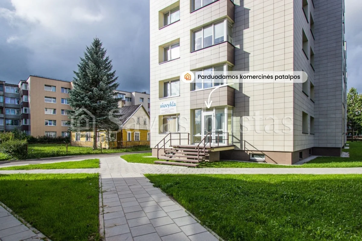 PARDUODAMOS KOMERCINĖS PATALPOS ŽEMAITIJOS G. 43, MAŽEIKIUOSE