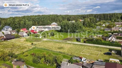 Parduodamas 16,27 arų namų valdos sklypas Mažeikiuose, Šiaurės g. 9A. (nuotrauka 2)