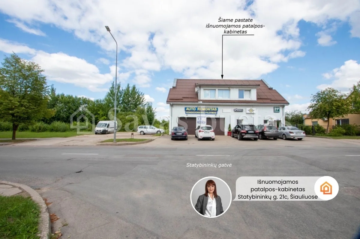 Nuomojamos komercinės patalpos Šiauliuose, Statybininkų g.