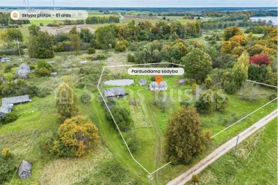 Parduodama sodyba su 81 aro ploto sklypu, Telšių r., Pabalvės k. Vainočių g. 46. (nuotrauka 2)