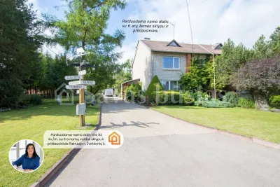 Parduodama tvarkinga ir jauki 2 aukštų gyvenamojo namo dalis išpuoselėtoje aplinkoje Pakruojo r., Žvirblonių k., Simaniškių g. 21.