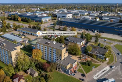 Parduodamas 2 kambarių butas prie Skaistakalnio parko, Venslaviškio g. 11, Panevėžyje (nuotrauka 3)