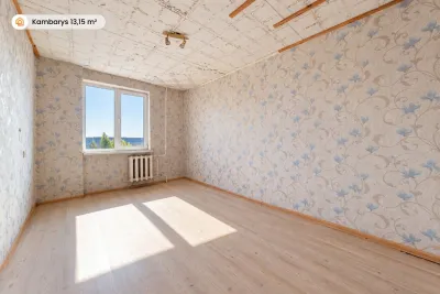 Parduodamas 2 kambarių butas prie Skaistakalnio parko, Venslaviškio g. 11, Panevėžyje (nuotrauka 4)