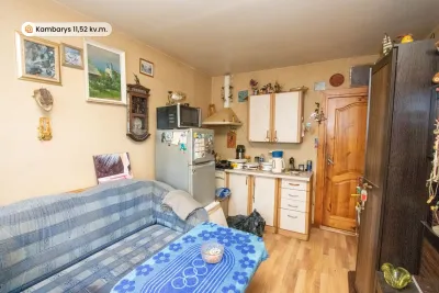 PARDUODAMAS NEBRANGUS 1 KAMBARIO BUTAS GEGUŽIŲ G. 51, ŠIAULIUOSE (nuotrauka 4)