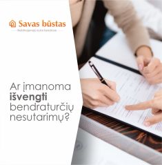 Ar įmanoma išvengti bendraturčių nesutarimų?