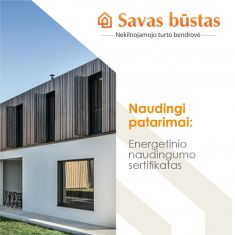Energetinio naudingumo sertifikatas