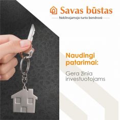 Gera žinia investuotojams