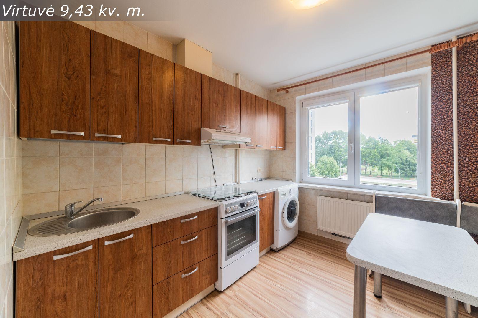 Geroje vietoje! Parduodamas tvarkingas 2 kambarių butas Aido g. 15, Šiauliuose
