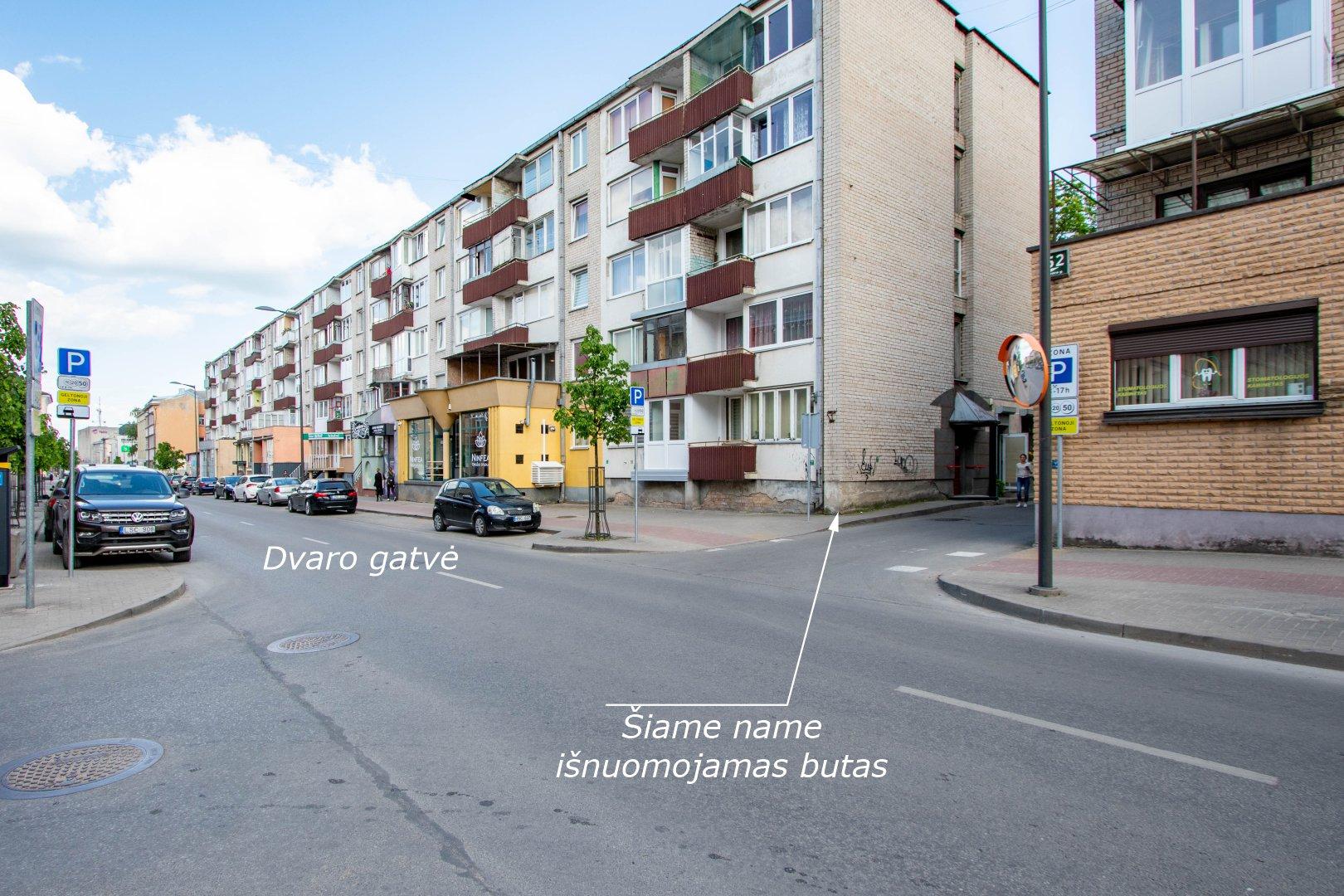 I&scaron;nuomojamas 1 kambario butas &Scaron;iaulių miesto centre, Dvaro g. 64
