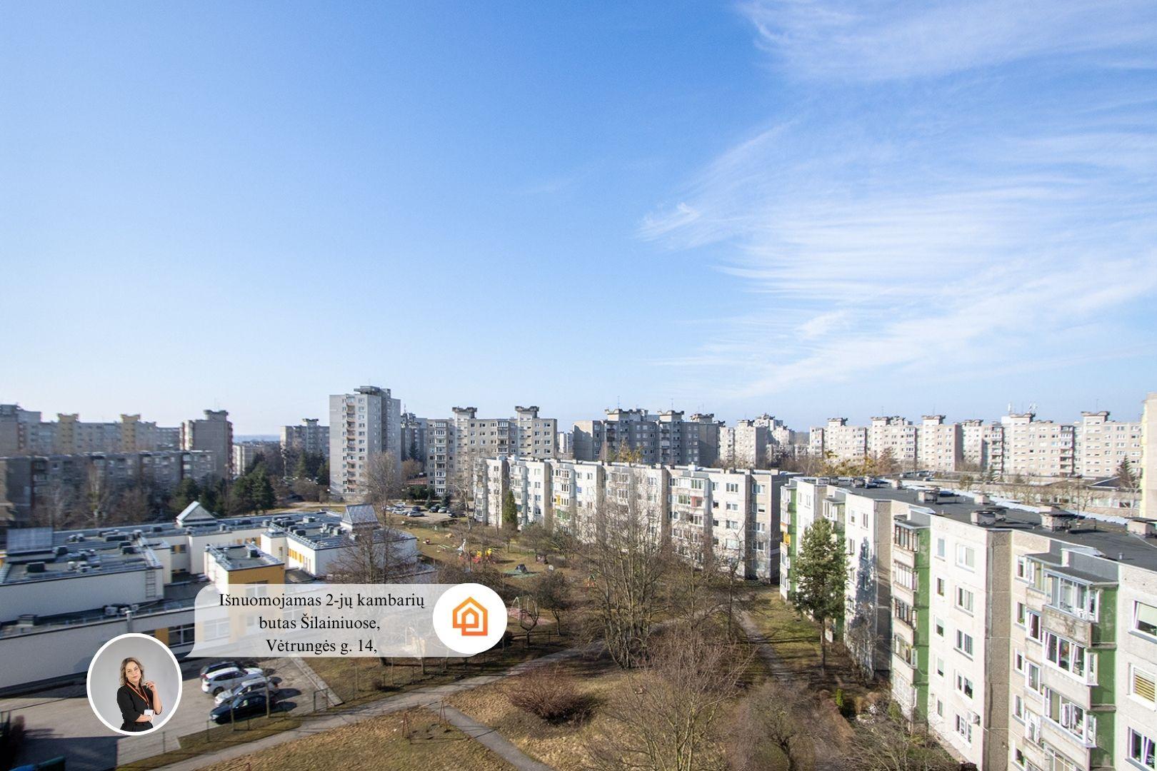 I&scaron;nuomojamas  2-jų kambarių butas Vėtrungės g. 14, Kaunas