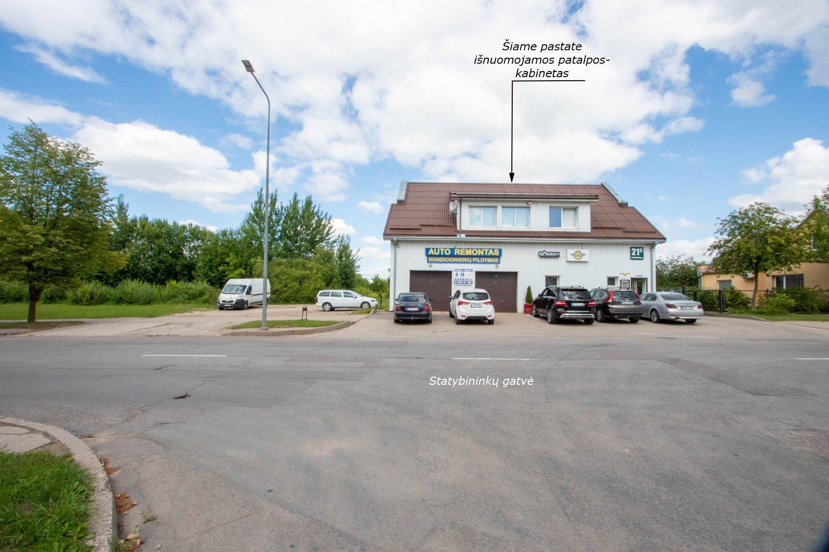 I&scaron;nuomojamos įrengtos 20,59 kv. m komercinės paskirties patalpos/kabinetas Statybininkų g. 21C, &Scaron;iauliai