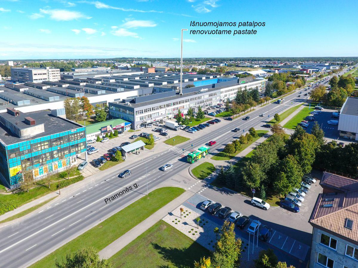 Išnuomojamos komercinės paskirties patalpos Šiauliuose, Pramonės g. 15