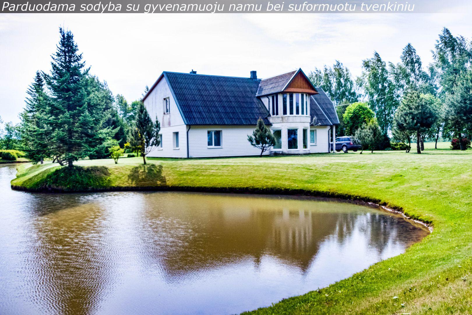 Parduodama sodyba su mūriniu namu ir 141,1 arų žemės sklypu Kočėnų k., Biržų r.