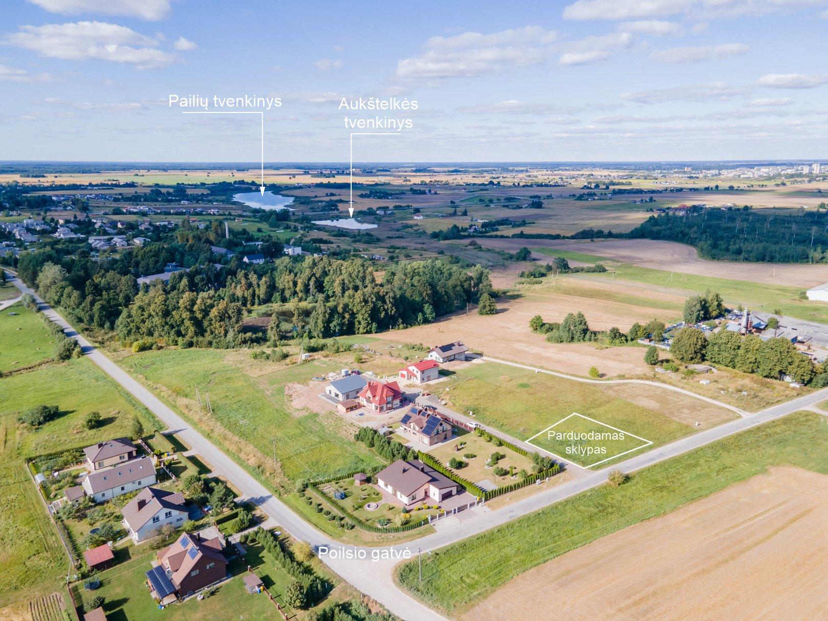 Parduodamas 10 arų namų valdos sklypas Aukštelkėje, Šiaulių r.