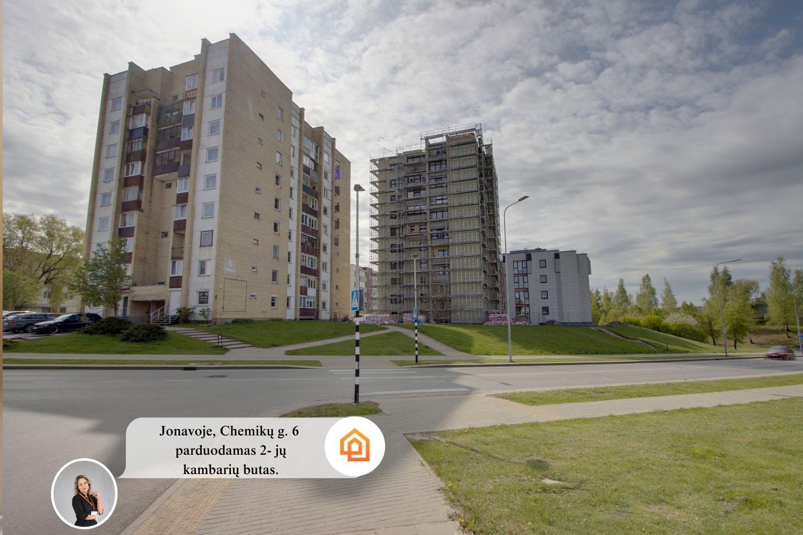 Parduodamas 2-jų kambarių butas Jonavoje, Chemikų g. 6