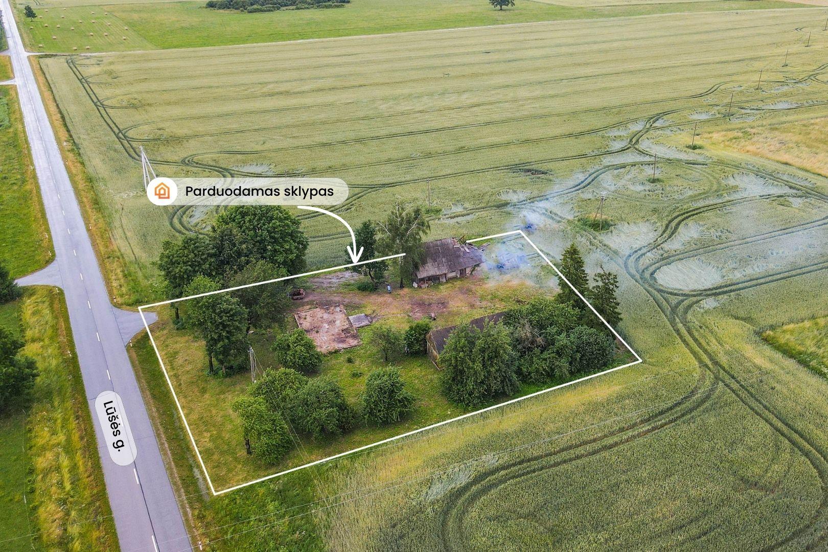 Parduodamas 26,40 arų namų valdos sklypas Liūli&scaron;kių kaime, Mažeikių rajone