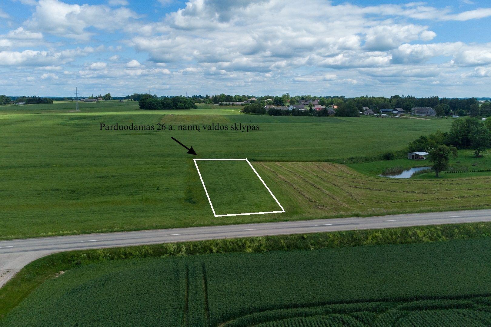 Parduodamas 26 a.  namų valdos žemės sklypas Marijampolės sav., Patilčių km. 9A