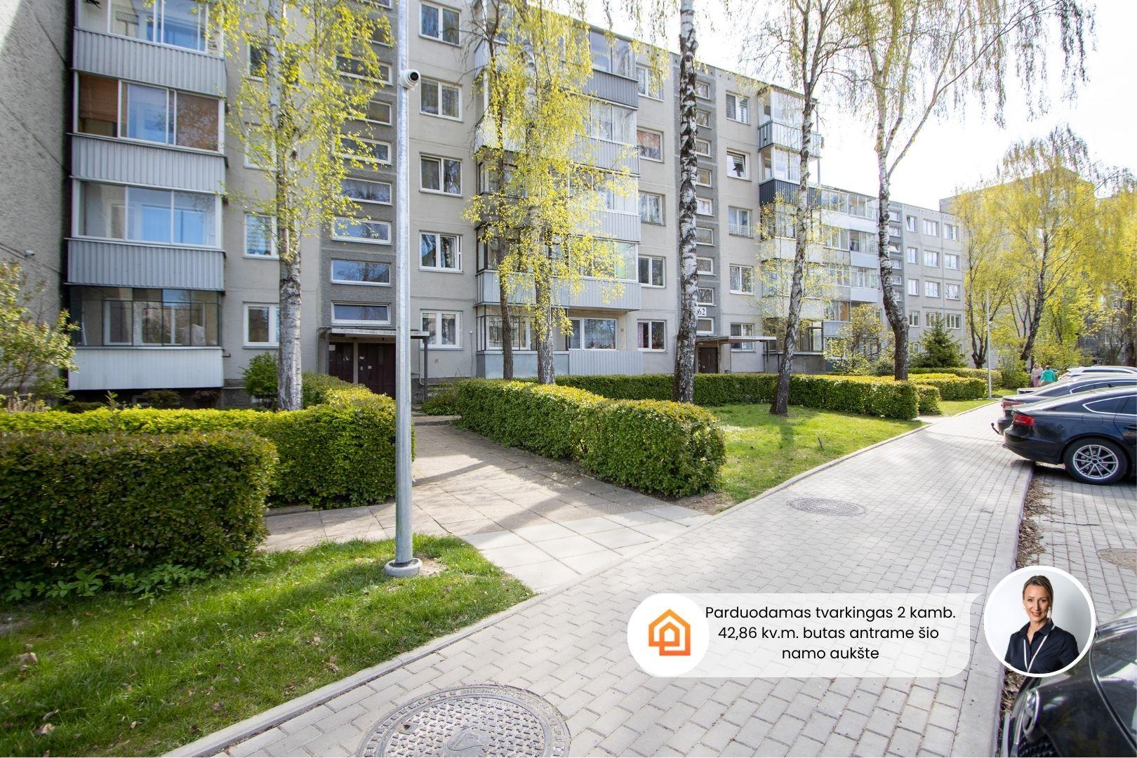 Parduodamas 2 kamb. butas Partizanų g., Kaune