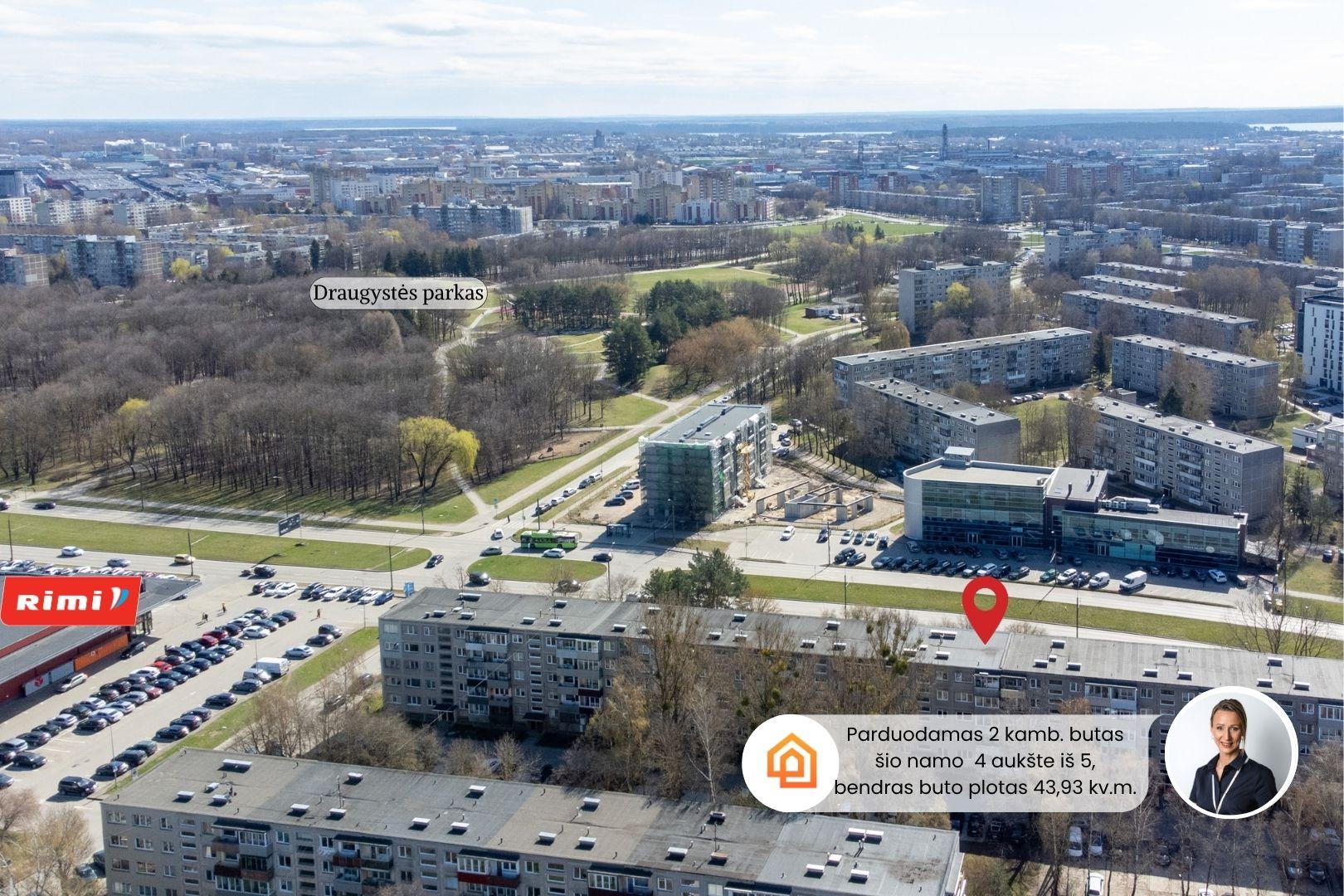 Parduodamas 2 kamb. butas V. Krėvės pr. 25, Kaunas