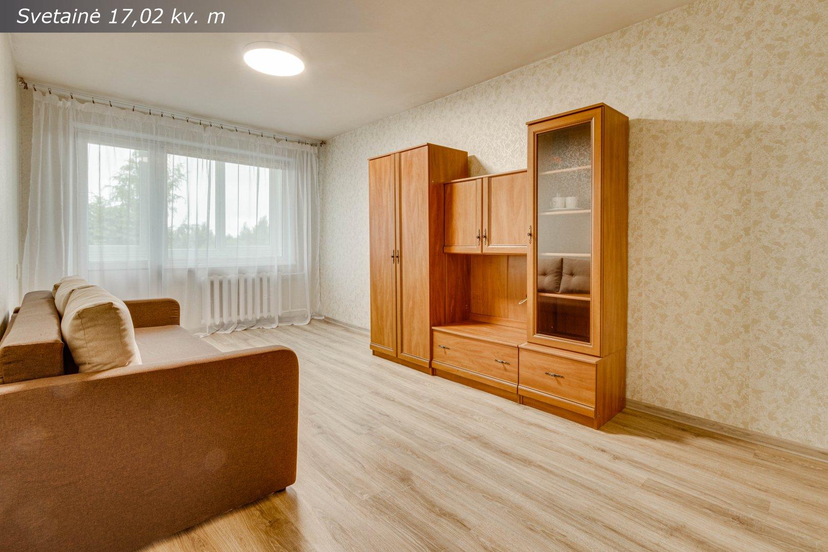 Parduodamas 2 kambarių butas pietinėje Šiaulių miesto dalyje, Dainų g.