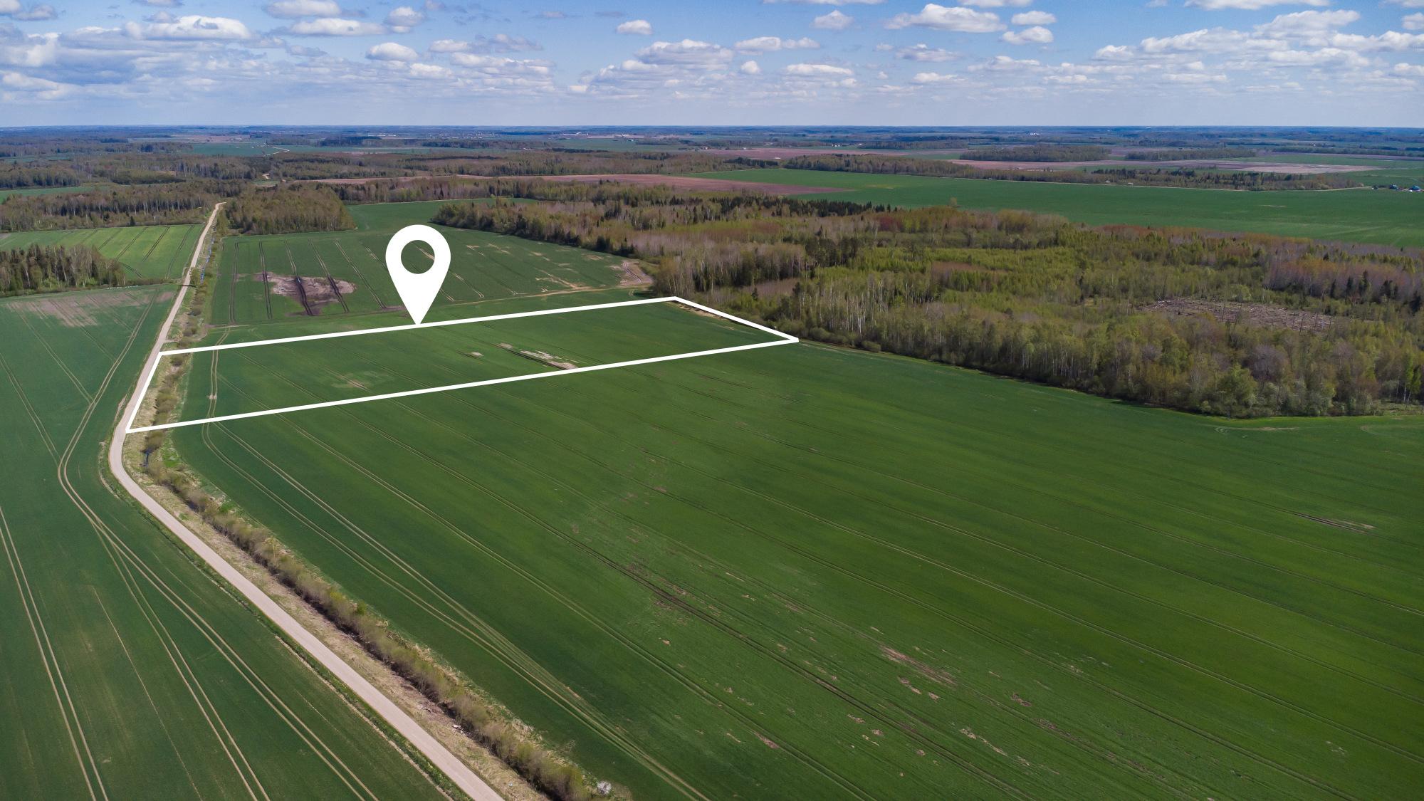 Parduodamas 4,68 ha žemės ūkio paskirties sklypas Šiaulių r., Bridų sen., Bridų k.