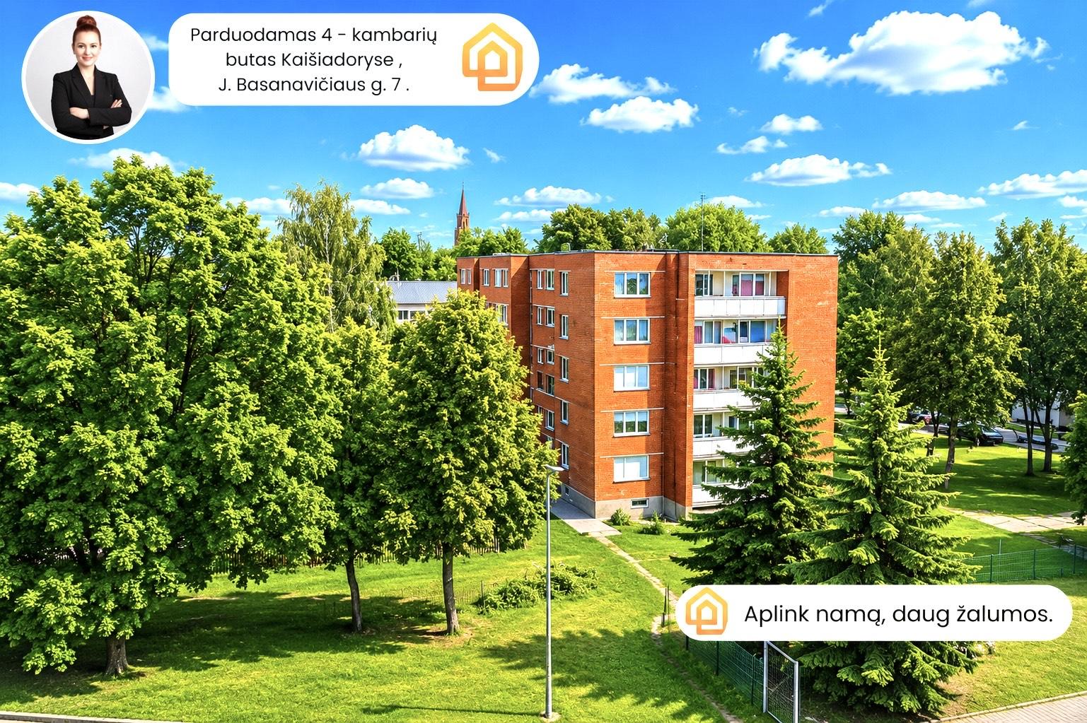 Parduodamas butas Kai&scaron;iadoryse, J. Basanavičiaus g. 7