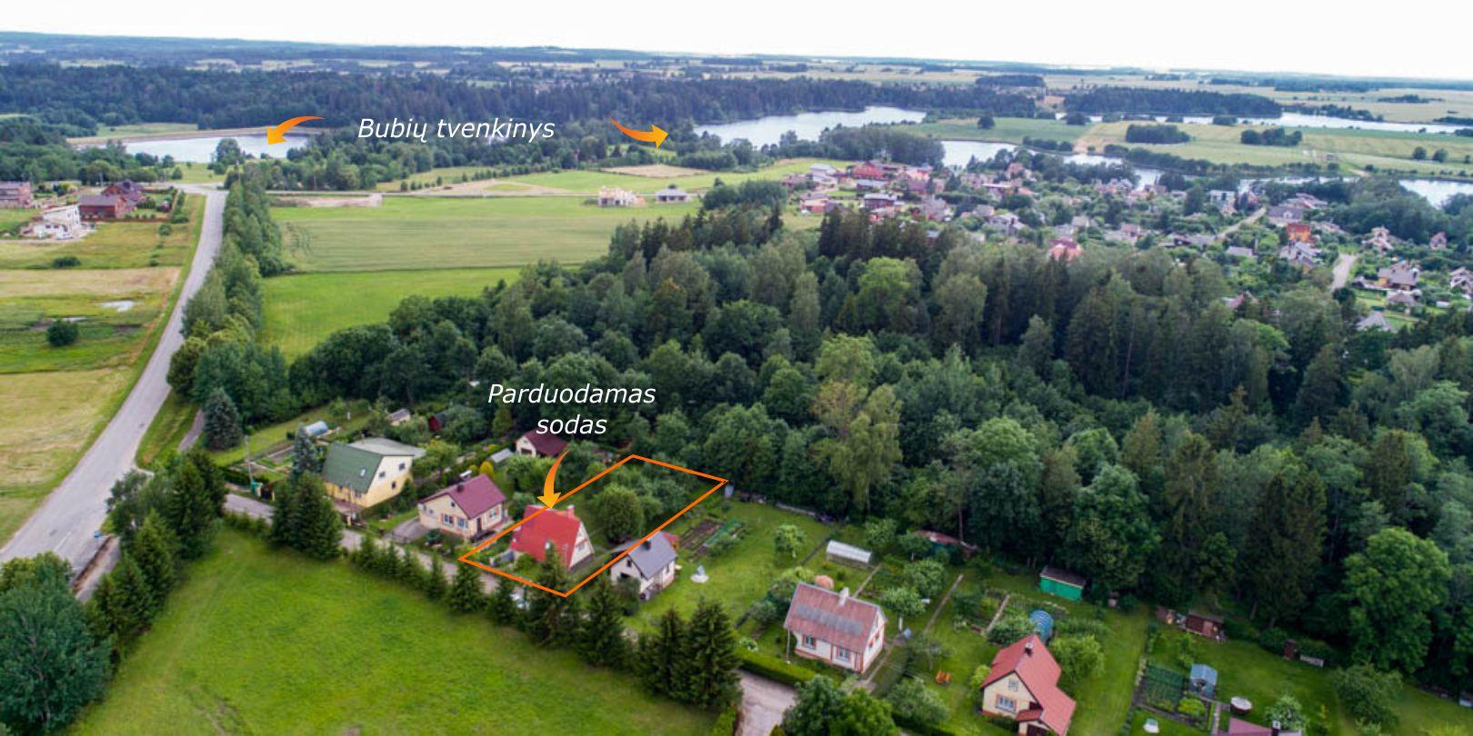 Parduodamas karkasinis sodo namas su 7,9 a sklypu SB “Šilojai” Meškių k., Šiaulių raj.