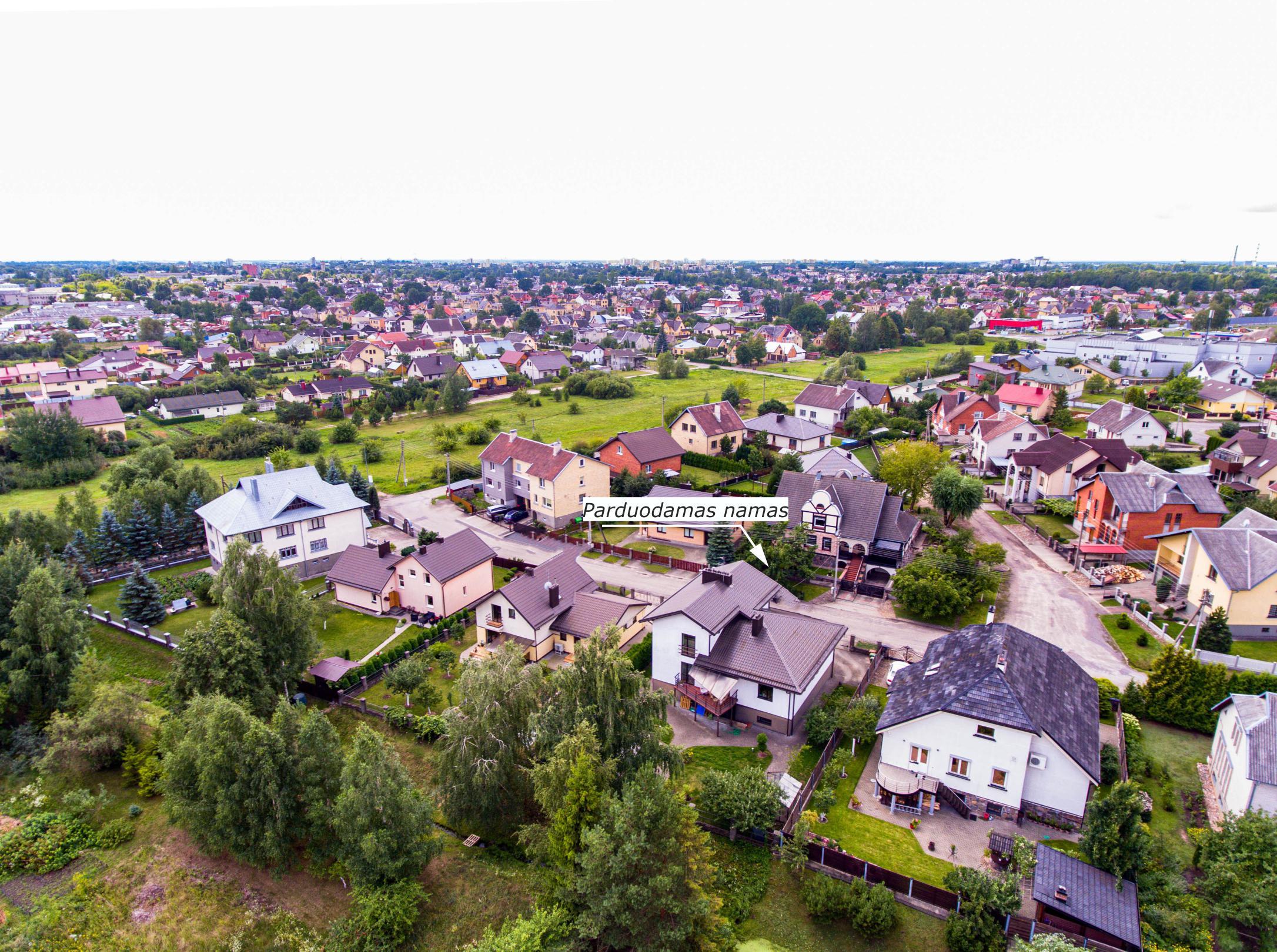 Parduodamas kokybiškai įrengtas 2 aukštų gyvenamasis namas Girelės g., Panevėžyje