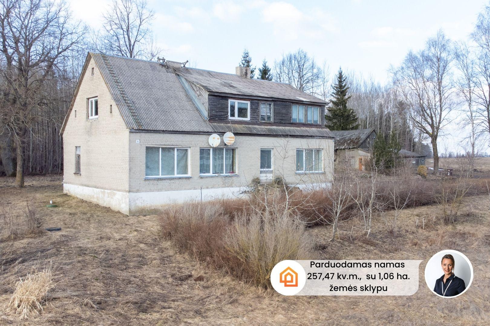 Parduodamas namas Raseinių r., Ginčaičių k.