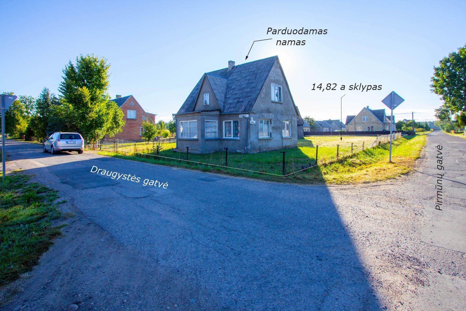 Parduodamas namas Šiaulių r., Drąsučių k., Pirmūnų g. 9
