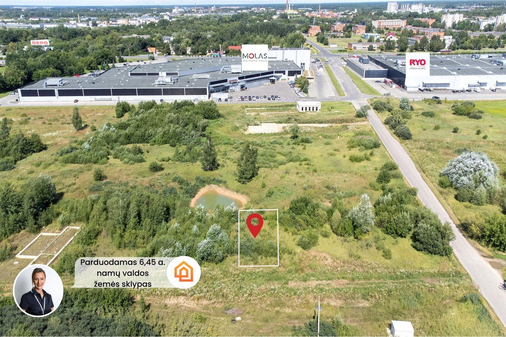 Parduodamas namų valdos žemės sklypas Panevėžyje, Kniaudiškių g.