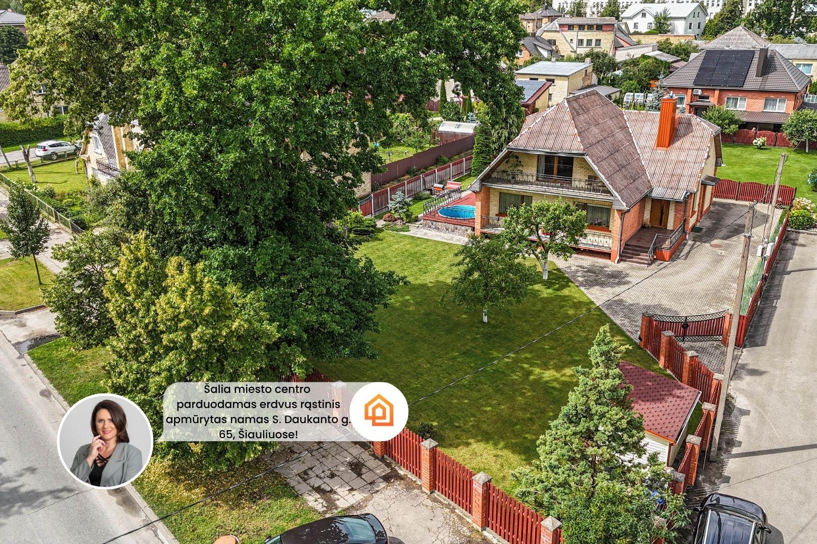 Parduodamas patogaus i&scaron;planavimo namas &scaron;alia miesto centro &ndash; S. Daukanto g. 65, &Scaron;iauliuose