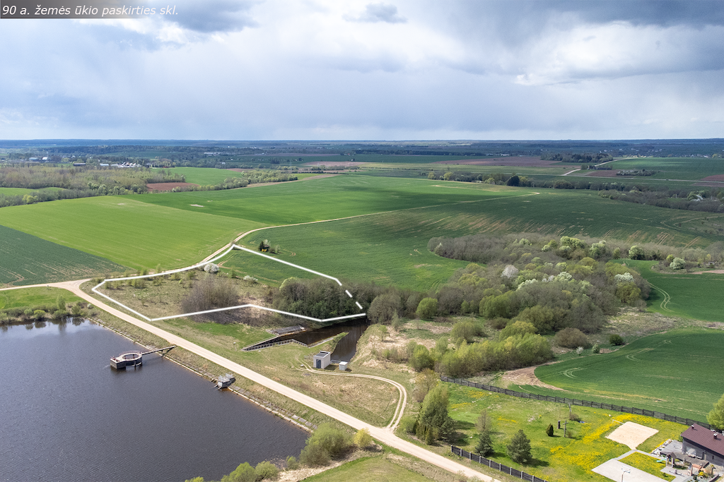 Parduodamas sklypas su upės pakrante Kauno r., Babtų sen., Janušonių k.