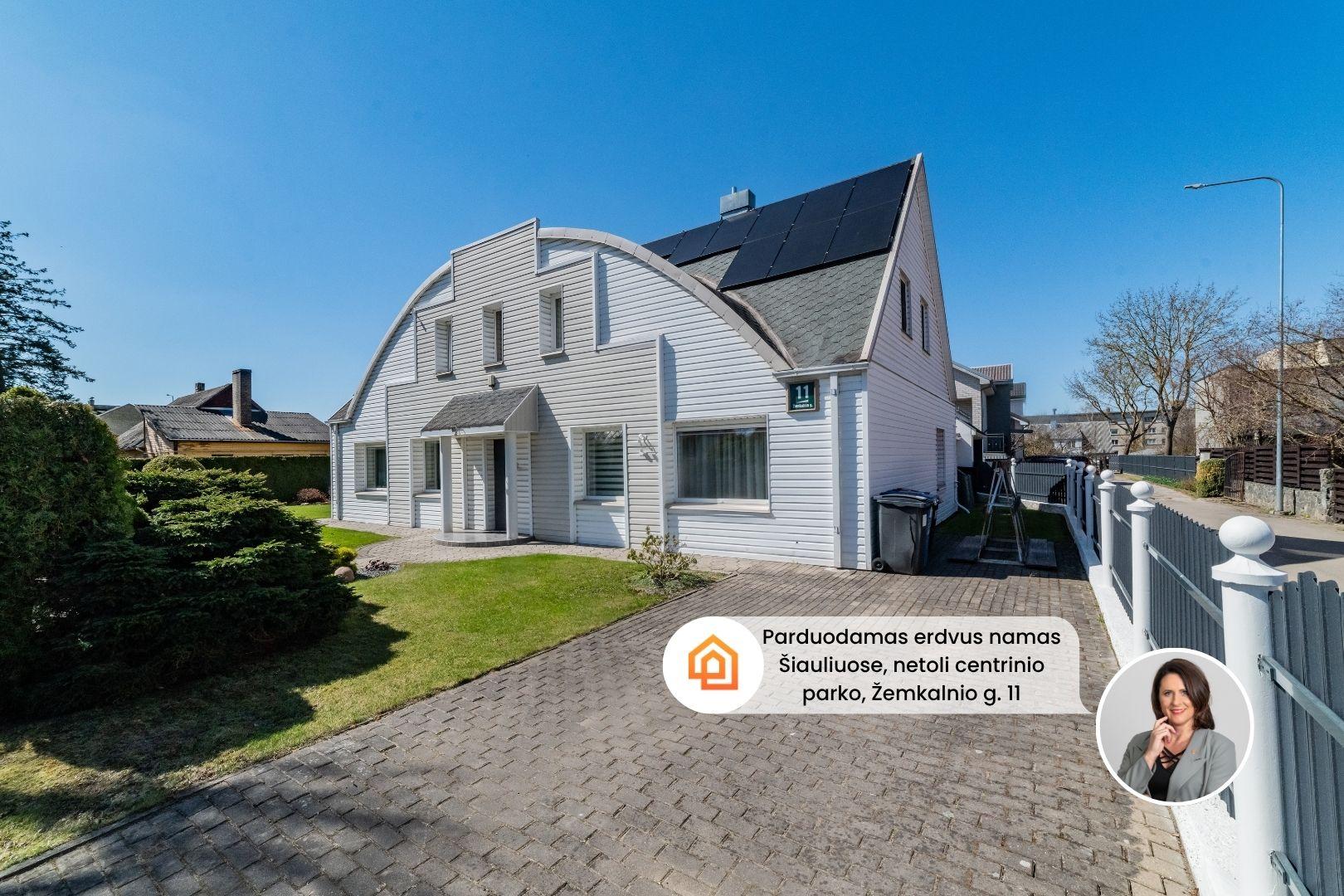 Parduodamas tvarkingas namas &Scaron;iauliuose, Žemkalnio g. 11