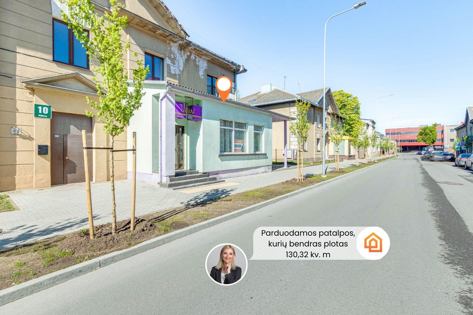 Parduodamos maitinimo paskirties patalpos Šiaulių miesto centre Stoties g.