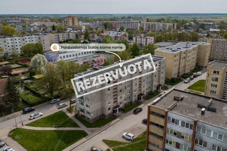Parduodamas 3 kambarių butas Ka&scaron;tonų g. 8, Radvili&scaron;kyje