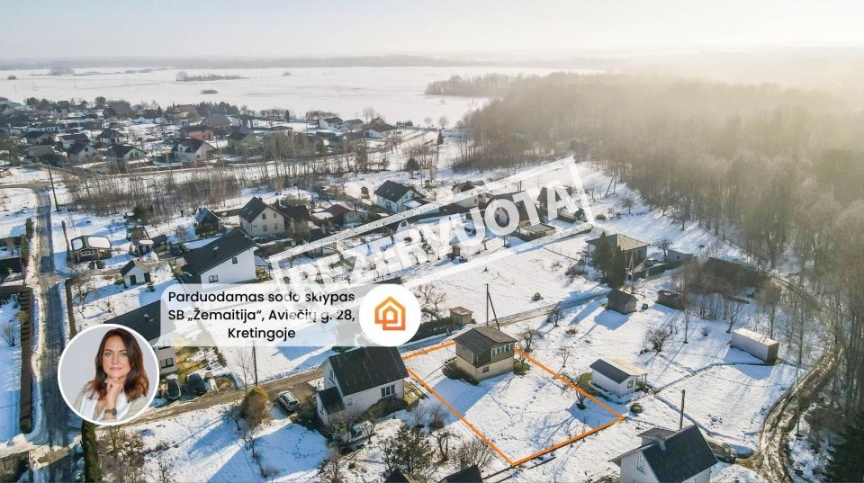 Parduodamas 6 arų sodo sklypas Kretingoje, Aviečių g. 28